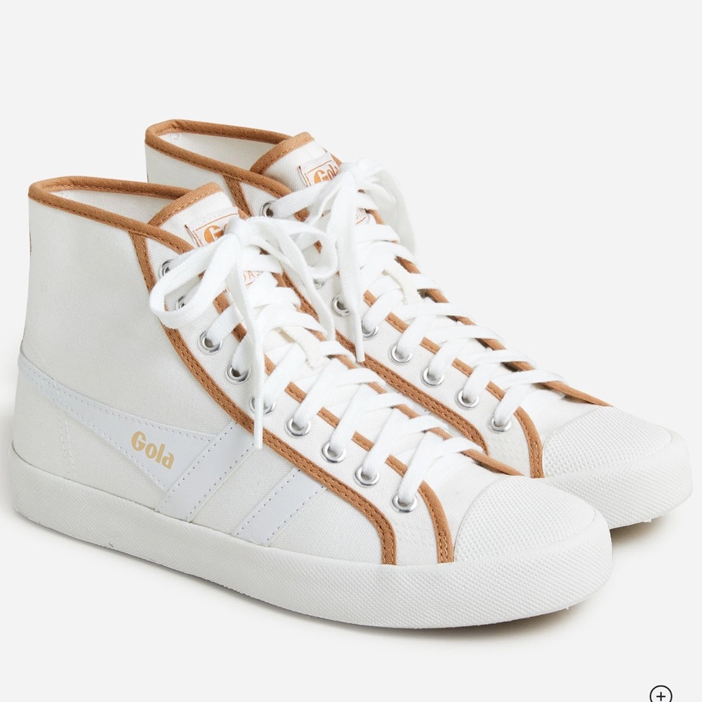 LIKE NEW Gola COASTER SMASH HIGH-TOP SNEAKERS